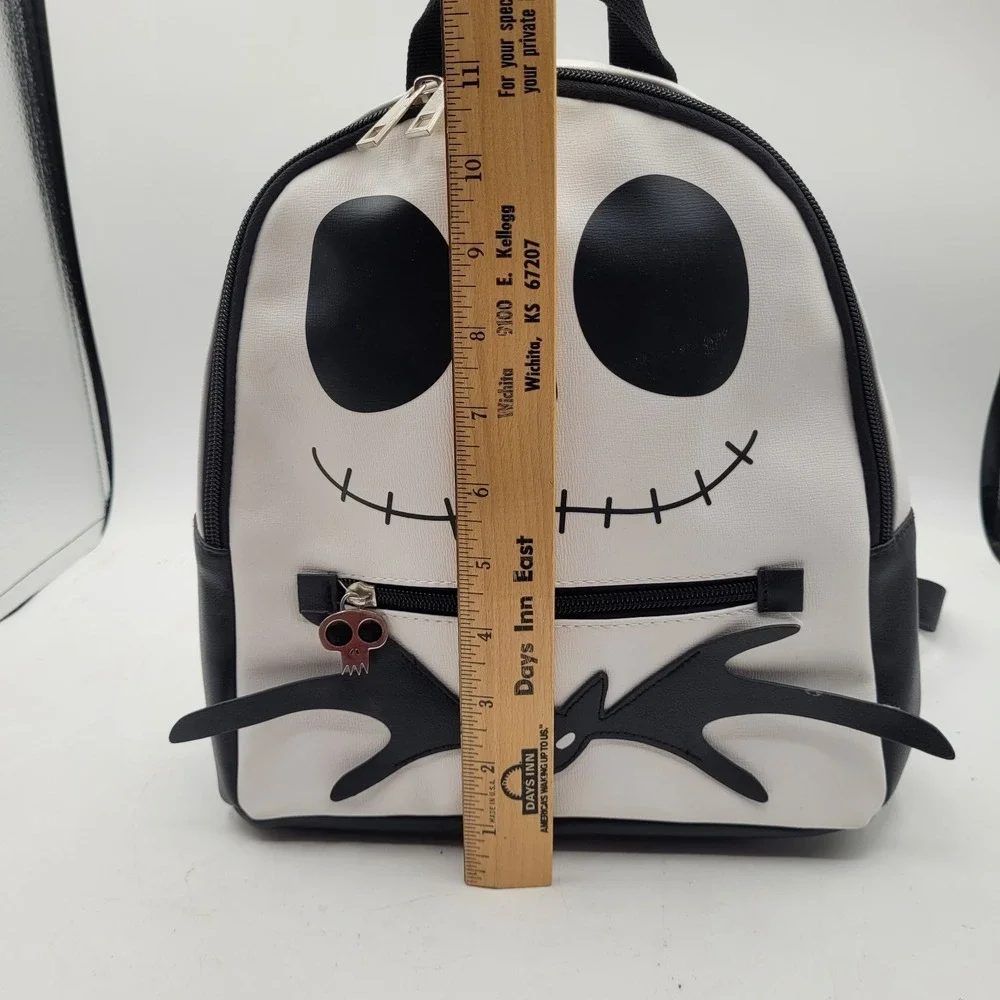 Backpack Nightmare Before Christmas Jack Skellington Face Black White‎ 12